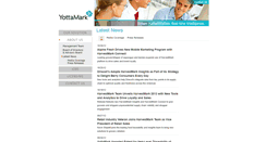 Desktop Screenshot of news.yottamark.com